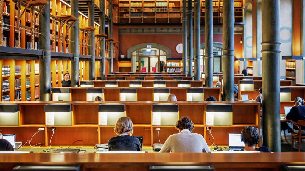 Kungliga bibliotekets läsesal