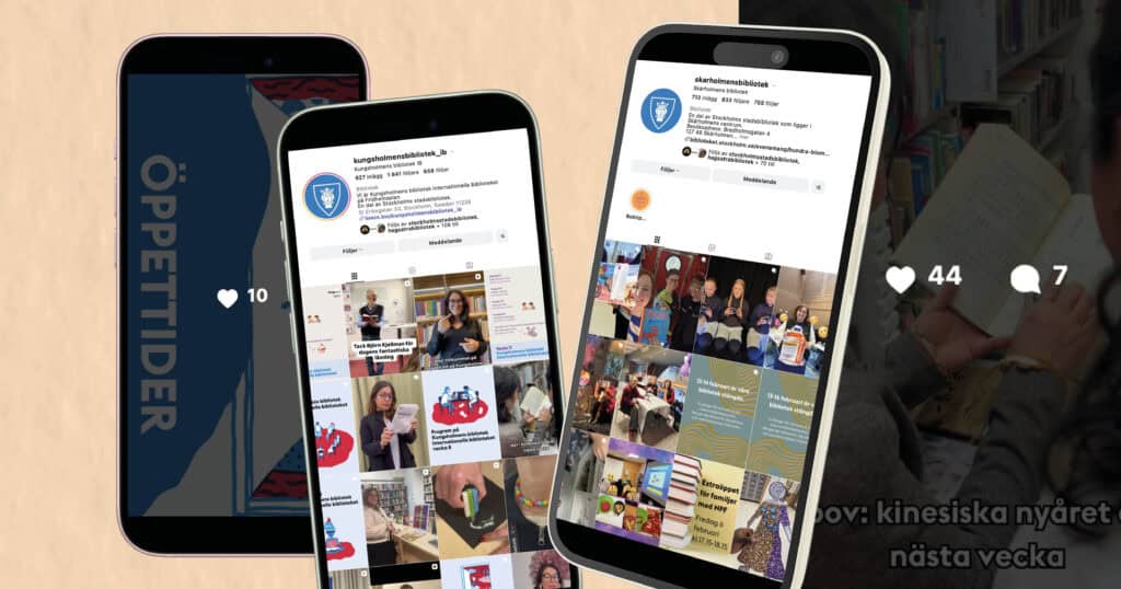 Stockholms stadsbibliotek instagram