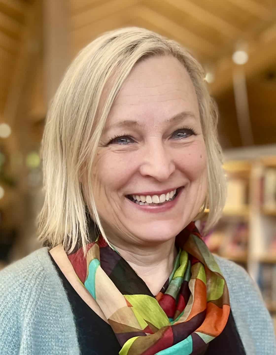 Katrin Ryrfeldt, bibliotekschef i Simrishamn.