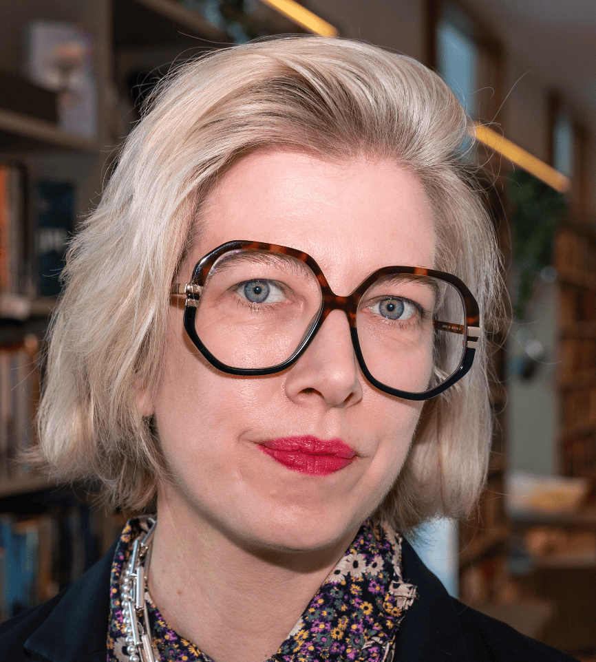 Elisabeth Aquilonius, stadsbibliotekarie i Stockholm.
