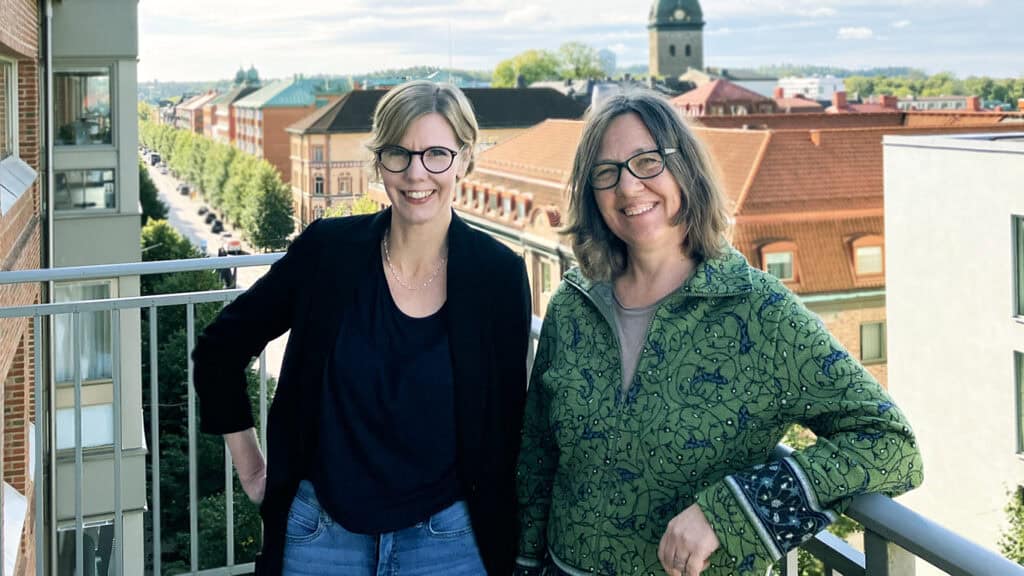 Juila Pennlert och Karen Nowé Hedvall