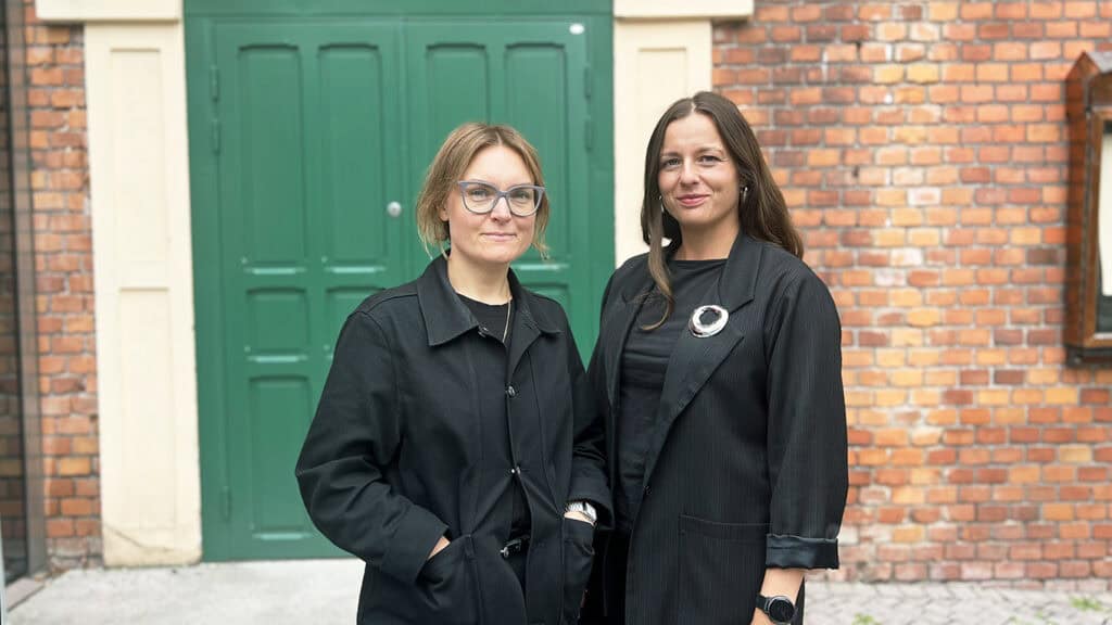 Tereza Franzén och Alma Tabak på Malmö stad.