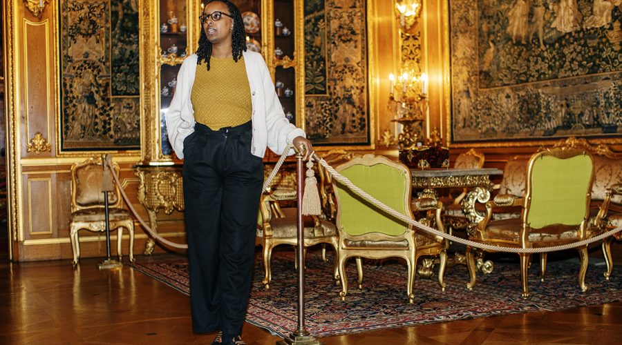 Azmara Nigusse på Hallwylska muséet. Azmara Nigusse