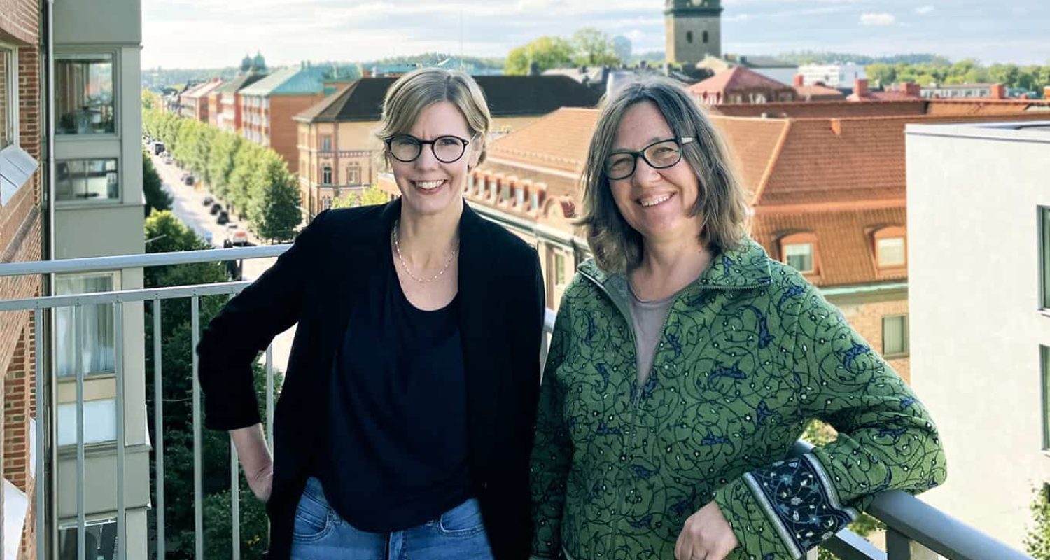 Juila Pennlert och Karen Nowé Hedvall